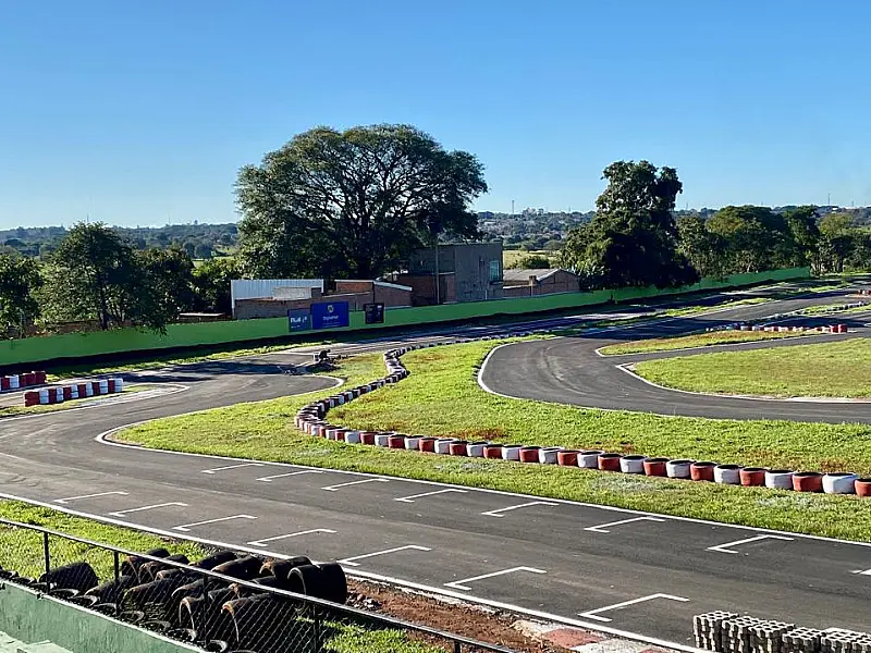 Praticamente finalizado, kartódromo de Campo Grande terá 'evento teste'