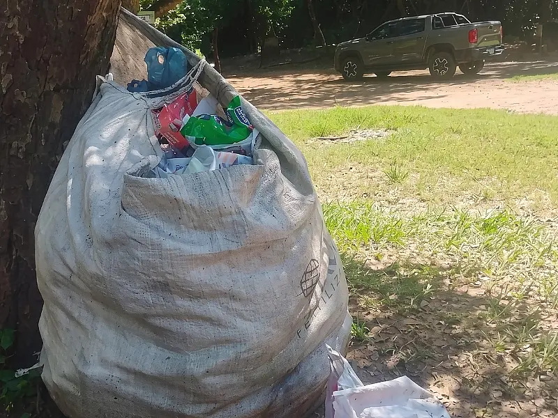 Balneário no Rio Caracol é alvo do MP por poluição e estruturas ilegais