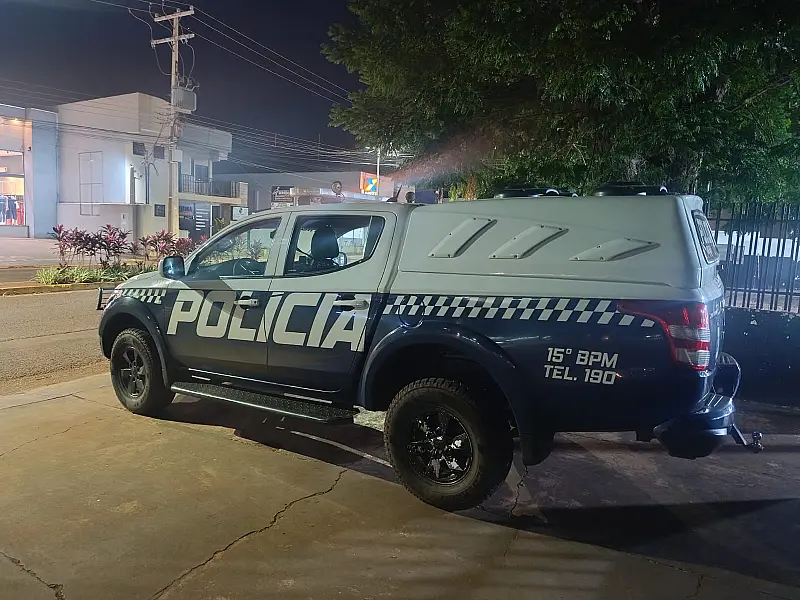 Mulher pede ajuda à PM após levar cotovelada e mordida do namorado em Rio Brilhante