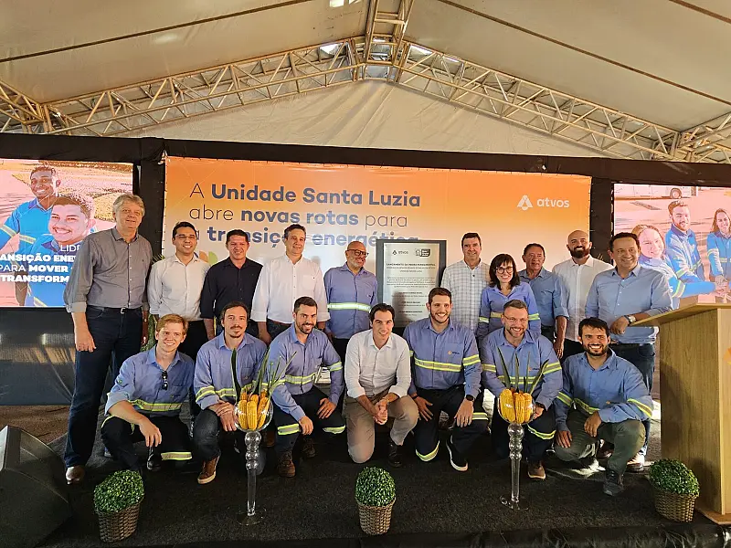 Atvos lança pedra fundamental da primeira planta de etanol de milho em Nova Alvorada do Sul
