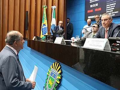 Deputados votam três projetos nesta quinta-feira na Alems