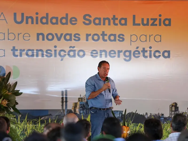 Gerson Claro destaca avanço de bioenergia em MS após lançamento da pedra fundamental de nova usina