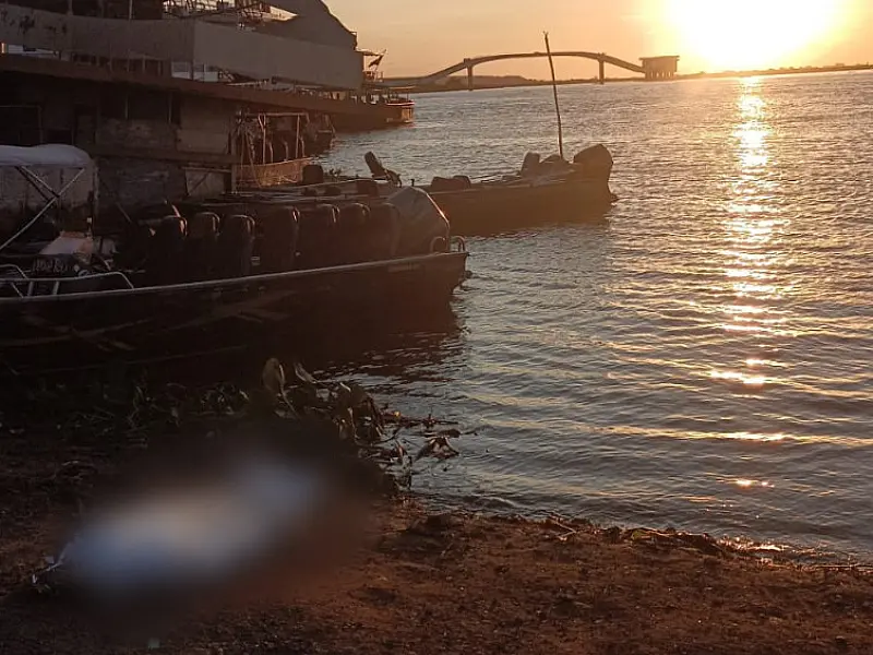 Jovem colombiano morre afogado no Rio Paraguai, em Corumbá