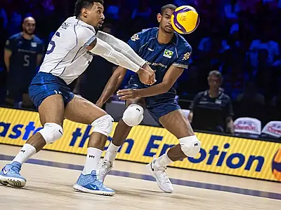 Seleção masculina perde e pode dar adeus à Liga das Nações de vôlei