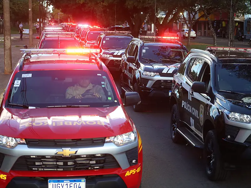 MS faz entrega histórica de viaturas, armas e coletes para reforçar segurança nos 79 municípios