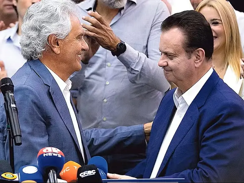 Caiado oficializa Kassab como vice em chapa do PSD à Presidência