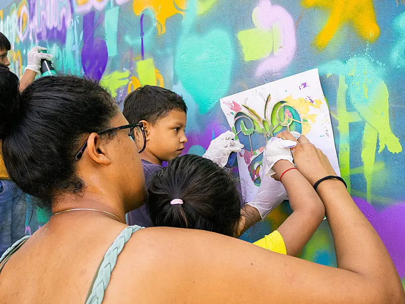 Oficina gratuita ensina técnicas de graffiti na Casa de Cultura da Capital