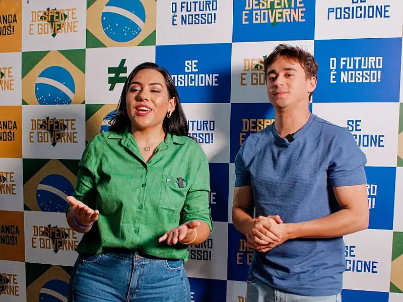 Nikolas Ferreira declara apoio à pré-candidata sul-mato-grossense Cassy Monteiro