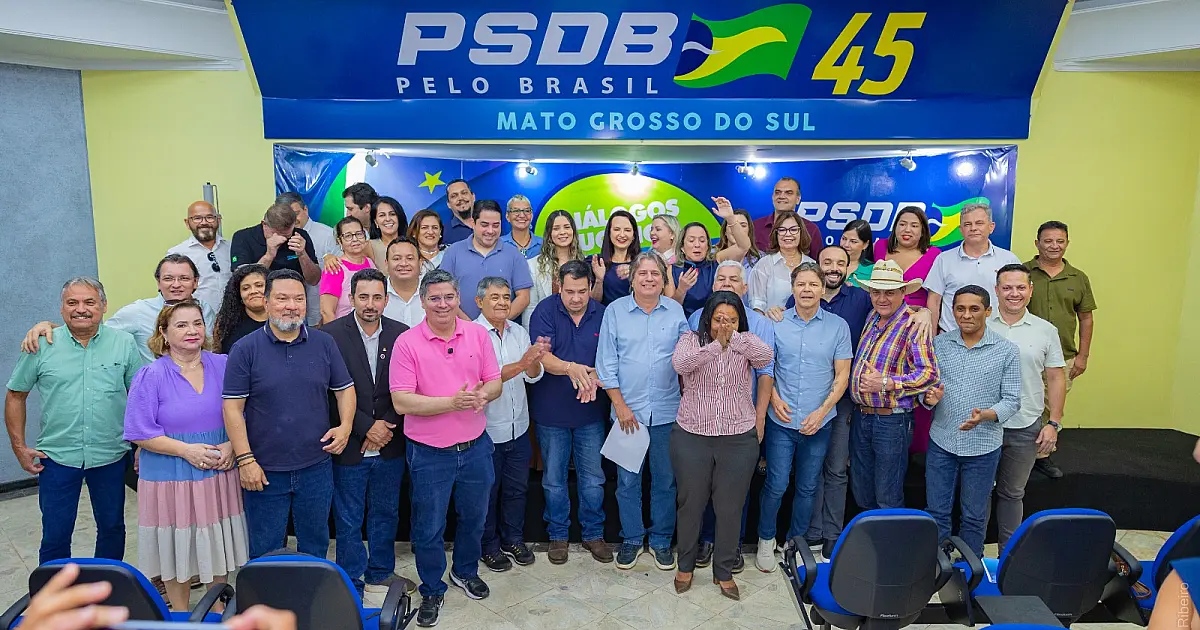 Sem candidatos majoritários, PSDB oficializa nomes para as eleições proporcionais