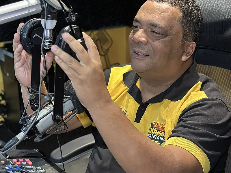 Brejinho assume novo desafio no rádio levando música sertaneja nas manhãs da Difusora Pantanal