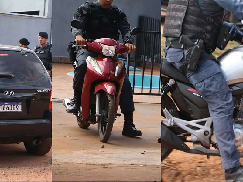 Operação contra fugitivos da Gameleira termina com cinco presos e apreensão de veículos