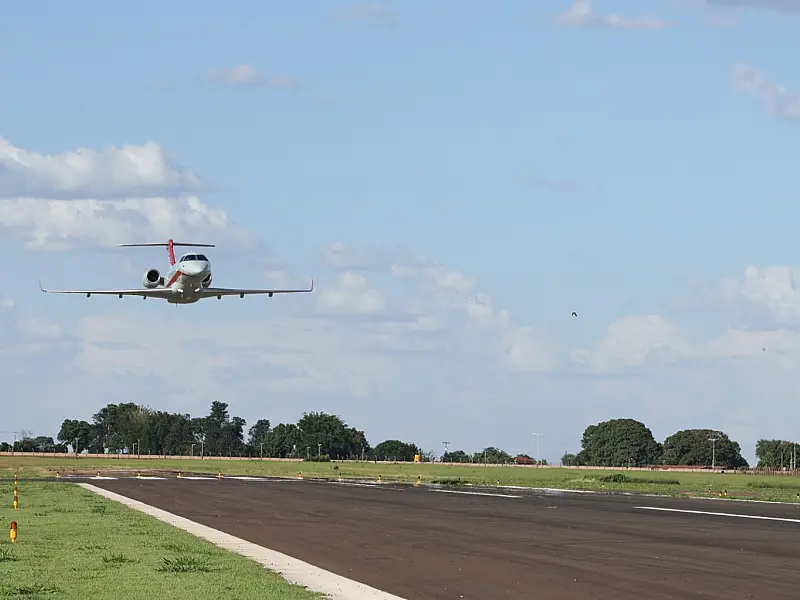 Com pouco mais de 1 ano, aeroporto de Dourados supera 46 mil passageiros