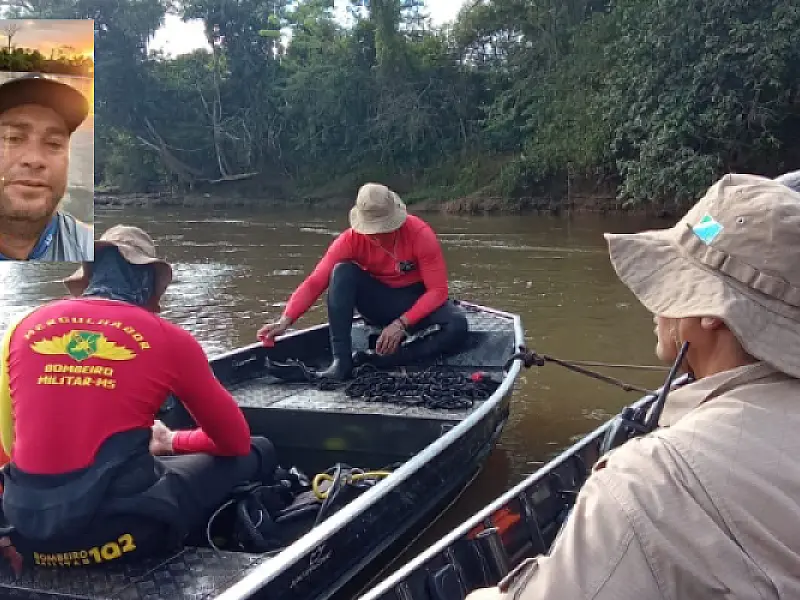 Corpo de guia de pesca desaparecido é encontrado no rio Dourados