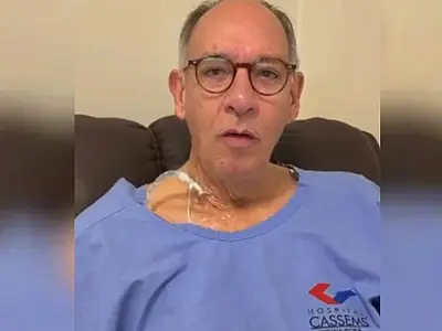 Hélio Peluffo seguirá internado após emergência médica e passará por nova avaliação