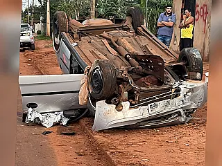 Motorista morre e duas pessoas ficam feridas em acidente na Avenida Guaicurus