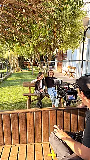Campo-grandense, atriz mirim estrela nova novela vertical em São Paulo