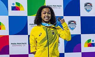 Parapan-Pacífico: nadadora Alessandra quebra recorde mundial
