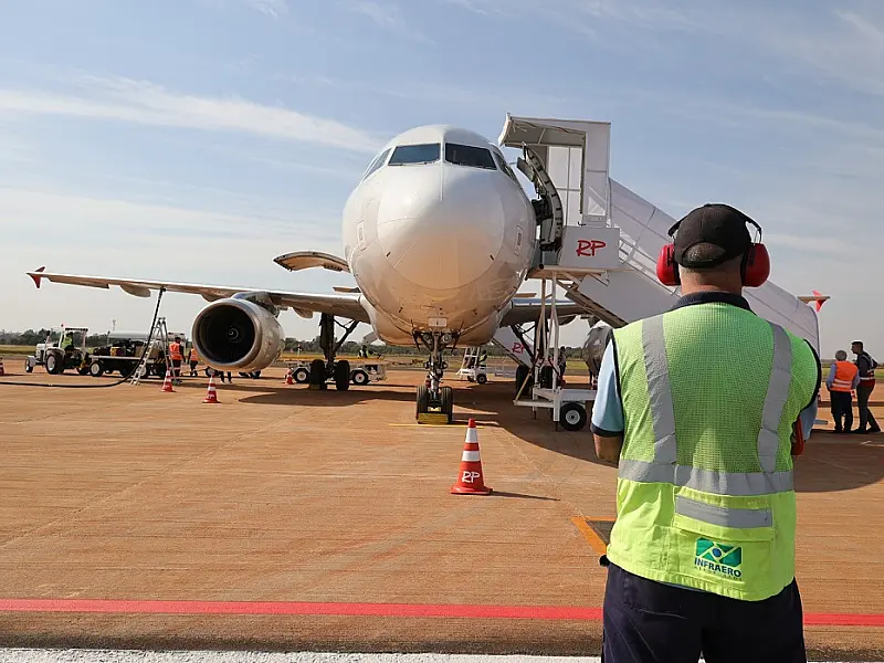 Inframerica visita Aeroporto de Dourados antes de leilão e elogia infraestrutura