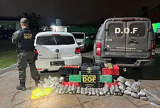 TJMS mantém preso homem flagrado com 205 kg de drogas na MS-156
