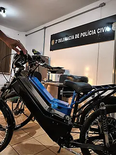 Polícia recupera bicicletas elétricas roubadas e identifica envolvidos em Três Lagoas