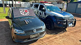 Força Tática prende ladrão e recupera carro roubado em Campo Grande