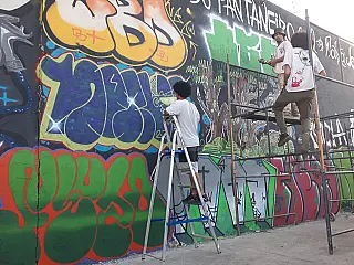 Inscrições abertas para artistas que quiserem pintar murais em viaduto de Campo Grande