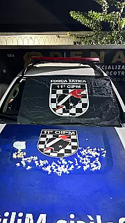 PM estoura ponto de tráfico e captura dois procurados pela Justiça em CG