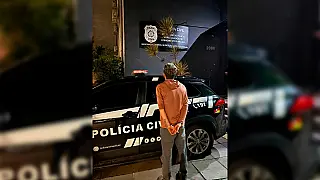 Cinco meses após tentar matar companheira a golpes de tesoura em Nova Andradina, homem é preso no RS