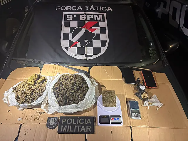 Dois homens ligados ao CV são presos por tráfico de drogas em Bandeirantes
