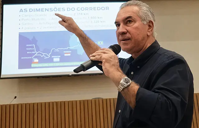 Reinaldo Azambuja diz que desafio da Rota Bioceânica é transformar corredor logístico em polo de desenvolvimento