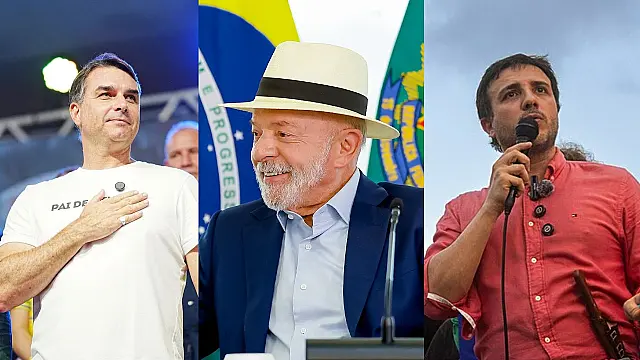 Pesquisa mostra Flávio Bolsonaro na liderança em MS com Lula em segundo