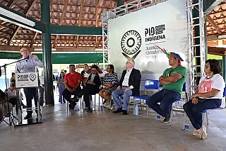 Em agenda em MS, presidente do STF, Fachin visita aldeia em Dourados