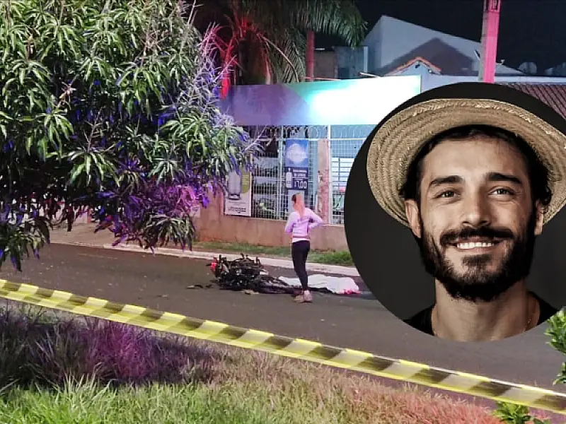 Identificado motociclista que morreu em acidente na Avenida Fábio Zahran