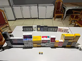Homem é preso com R$ 40 mil em emagrecedores, celulares e perfumes em Campo Grande