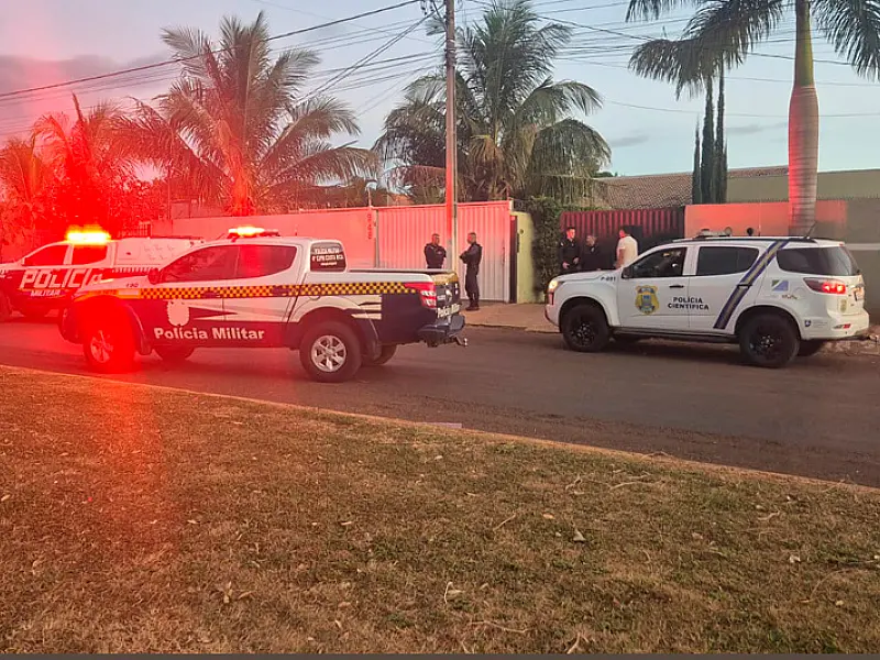 Criminosos confrontam a PM em Chapadão do Sul e um teria morrido