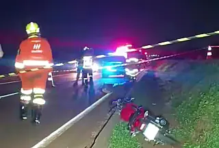 Agora: Motociclista de 19 anos morre em acidente na BR-163 em Dourados