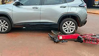 Idosa de 63 anos morre após ser atingida por carro em rotatória de Rio Brilhante