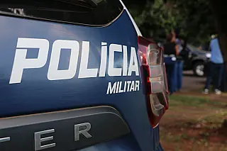 AGORA: Armado com faca, suspeito avança contra PM e é parado a tiros na Capital