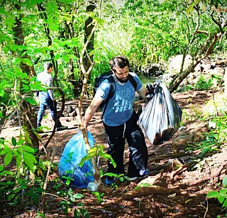 Cachoeira do Céuzinho recebe ação de limpeza e conscientização neste sábado