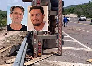 Dois morrem após caminhão tombar e cocaína é encontrada na BR-163