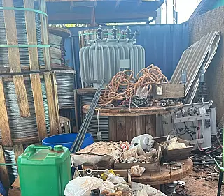 Polícia recupera R$ 2,5 milhões em equipamentos elétricos em galpão no Batistão