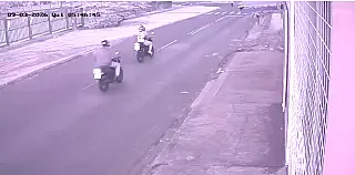 VÍDEO: mulher é perseguida e agredida com barra de ferro enquanto seguia para o trabalho no Aero Rancho