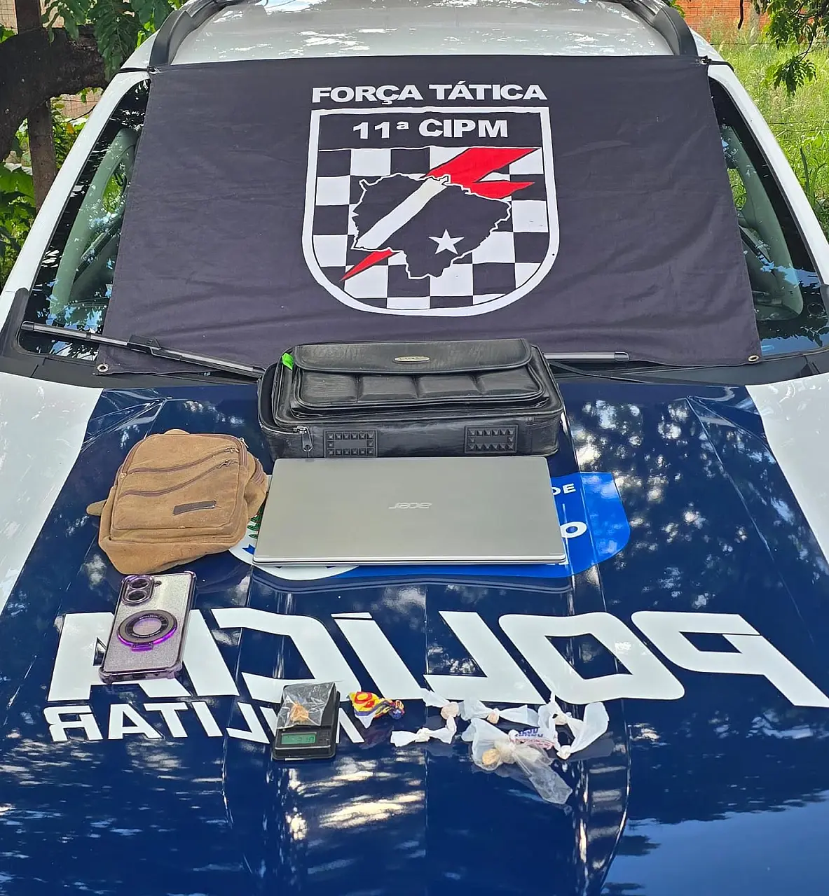 Suspeito confessa furto em hortifrúti, indica receptadora e polícia prende dupla por tráfico em Campo Grande