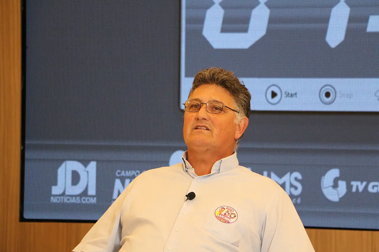 Lucien Rezende defende revisão de isenções fiscais e rigor ambiental em sabatina em Mato Grosso do Sul
