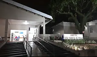 Muro onde rede estava armada desaba e mata mulher em Bela Vista
