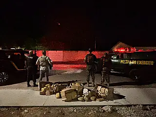 PF apreende cerca de 101 kg de maconha e prende quatro pessoas em Corumbá