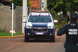 Homem é preso com revólver .357 e drogas em Aparecida do Taboado