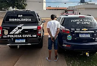 Suspeito de tentar matar homem é preso menos de 24h após crime em Sidrolândia