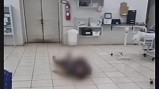Vídeo: Mulher denuncia UPA após marido convulsionar e ser colocado em maca no chão