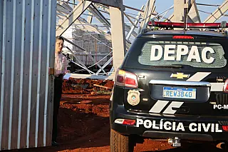 Segunda vítima de desabamento em obra no Aero Rancho é identificada